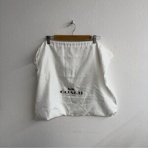 Coach White Storage Bag